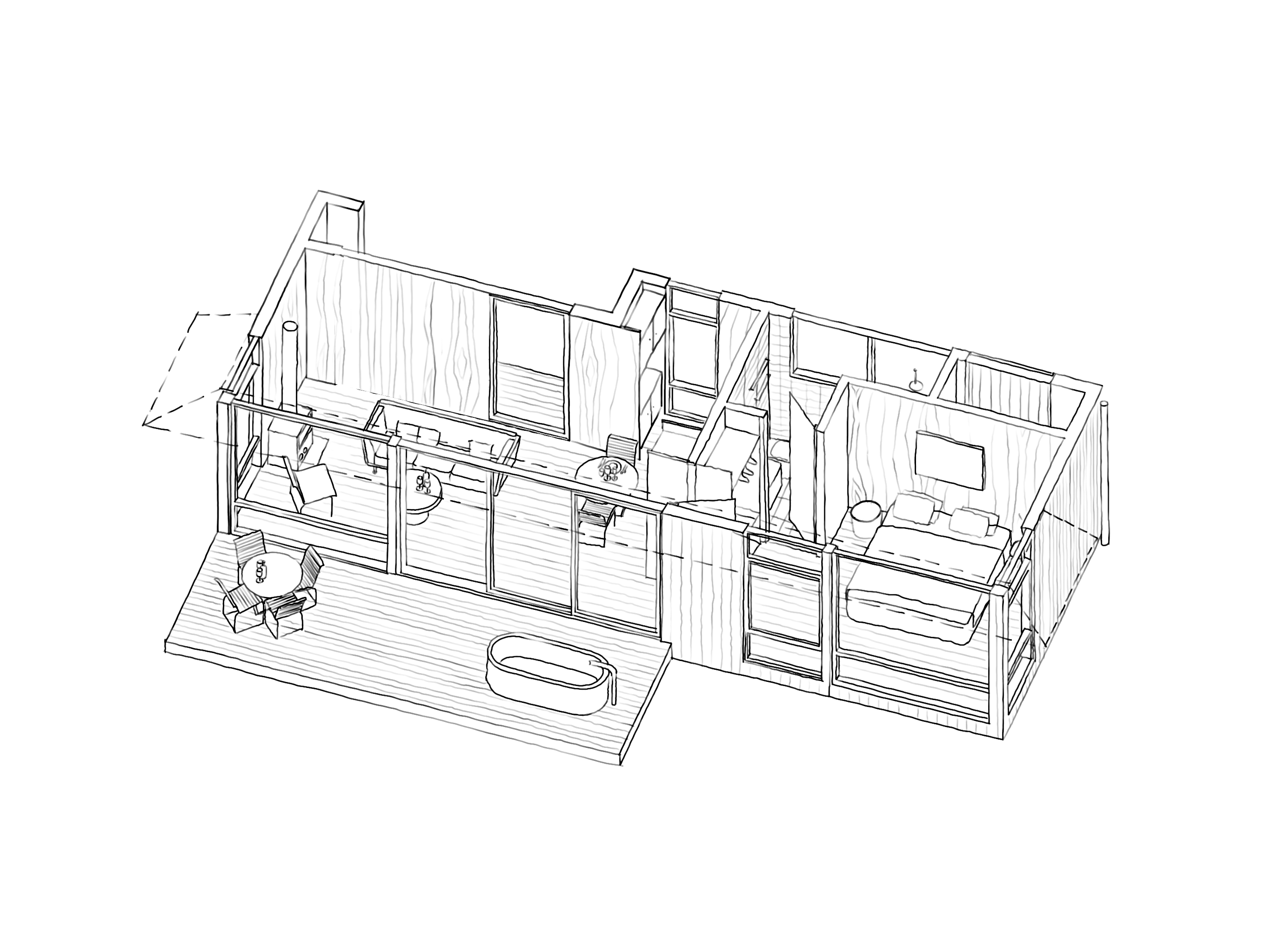 KI - 1 Bed Plan
